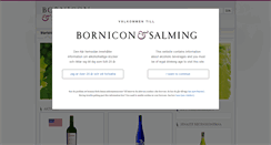 Desktop Screenshot of bornicon-salming.se